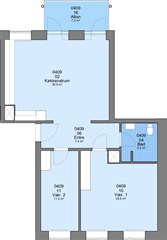 Lejlighed med altan/terrasse