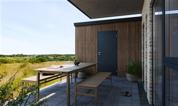 Familievenligt rækkehus i 3540 Lynge med plads ...