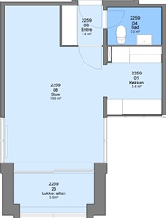 40 m2 lejlighed i Ringsted