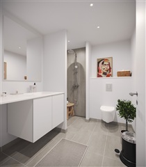 111 m2 lejlighed med altan/terrasse