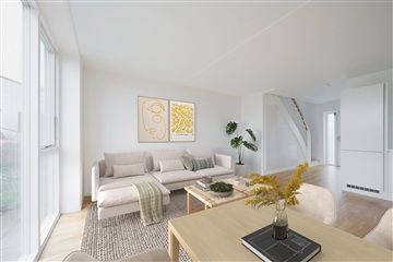 Eftertragtet rækkehus i 2 plan med perfekt beli...