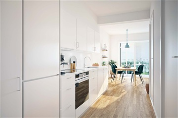 51 m2 lejlighed. Husdyr er tilladt