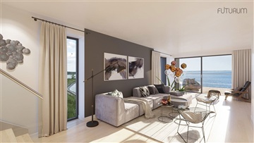 127 m2 lejlighed med altan/terrasse