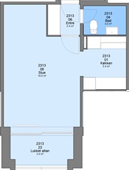 Lejlighed til 3.256 kr.