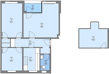 Gl. Vardevej, 84 m2, 4 værelser, 5.147 kr.