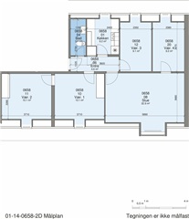 5 værelses lejlighed på 99 m2