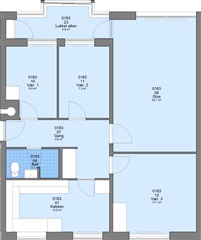 Lejlighed på Rughavevej i Viborg