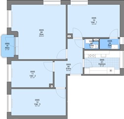 Lejlighed til 4.672 kr.