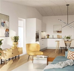 Elmehusene, 75 m2, 3 værelser, 9.900 kr.