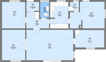 98 m2 lejlighed i Høng