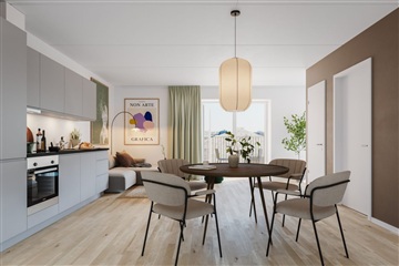 3 værelser for 8.400 kr. pr. måned