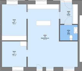 101 m2 lejlighed på Mejerigården
