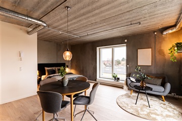 Stor og moderne studiebolig