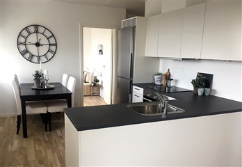 Delevenlig 3-værelses lejlighed i Århus 