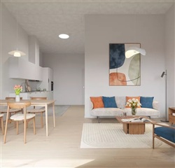 2 værelses hus/villa på 68 m2