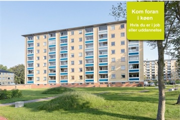 3 værelses lejlighed på 75 m2