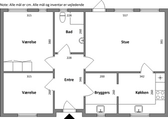 Vestergaardsvej, 81 m2, 3 værelser, 7.823 kr.
