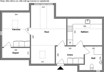 Lejlighed til 6.770 kr.