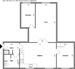 97 m2 lejlighed på Timandsvej