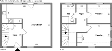 80 m2 lejlighed. Husdyr er tilladt