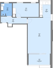 Daddellunden, 86 m2, 2 værelser, 6.943 kr.