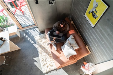 Nybyggede 1-værelses lejligheder med hems i Aar...