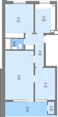 92 m2 lejlighed på Skoleparken