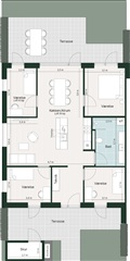 Hus/villa på Kongeparken i Græsted