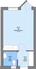 31 m2 værelse i Oksbøl