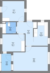 84 m2 lejlighed i Viborg