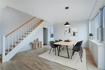 Moderne rækkehus med 143 velindrettede kvm