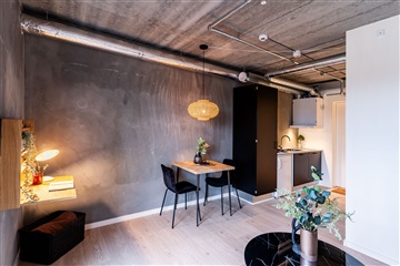 Skøn og lys studiebolig