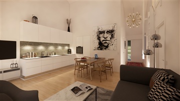 79 m2 lejlighed med altan/terrasse