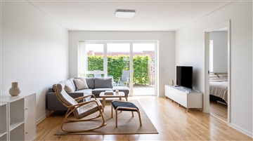 Rækkehus med stor terrasse og ideel beliggenh...