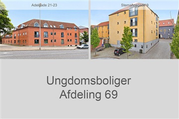 1 værelser for 3.440 kr. pr. måned