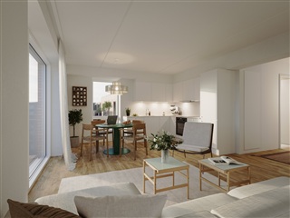 94 m2 lejlighed i Herlev