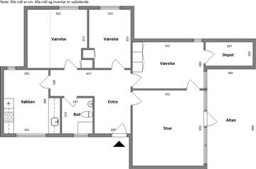 Østerskovvej, 100 m2, 4 værelser, 6.828 kr.
