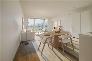 Skøn 3-værelses lejlighed med stor terrasse