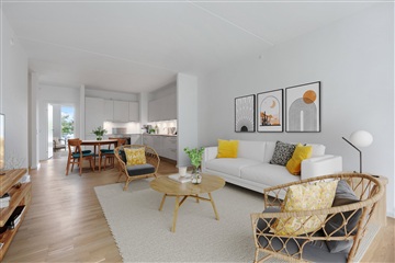 Gyngemose Parkvej, 97 m2, 4 værelser, 15.950 kr.