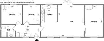 95 m2 hus/villa på Klosterhedevej