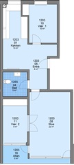 Tinghøjs Alle, 88 m2, 3 værelser, 5.157 kr.