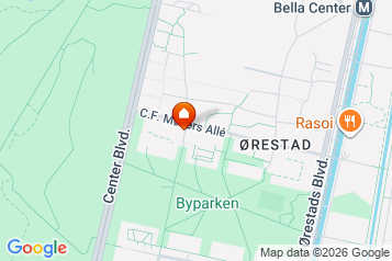 C.F. Møllers Allé, 74 m2, 2 værelser, 13.500 kr.