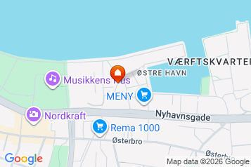 Østre Havnegade, 55 m2, 2 værelser, 6.695 kr.