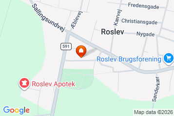 Hus/villa på Frederiksgade i Roslev