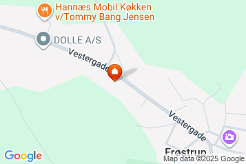 Hus/villa på Vestergade i Frøstrup