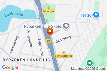 2 værelser for 12.200 kr. pr. måned