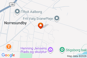 95 m2 lejlighed. Husdyr er tilladt